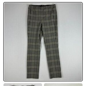 Rag & Bone Simone black and white plaid pant